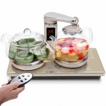 新功F93遥控全自动电热水壶自动上水煮茶壶电茶炉